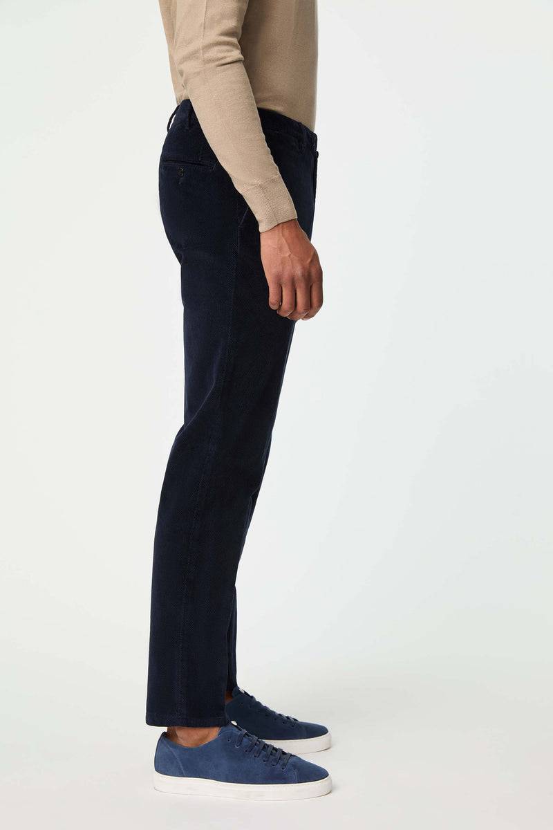 Lubiam Pantalone ELTON tinto capo blu notte Pantalone ELTON tinto capo blu notte Negozio online di fabbrica