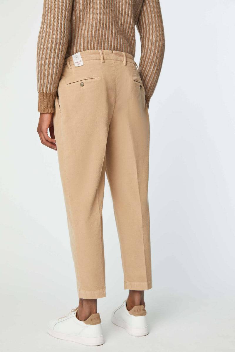 Lubiam Pantalone Clarence tinto capo beige Pantalone Clarence tinto capo beige Comprare a buon mercato
