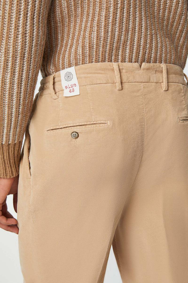 Lubiam Pantalone Clarence tinto capo beige Pantalone Clarence tinto capo beige Comprare a buon mercato