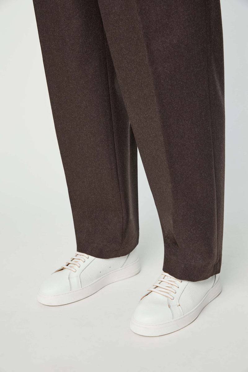 Lubiam Pantalone MARK non trattato marrone Pantalone MARK non trattato marrone Fornitura limitata