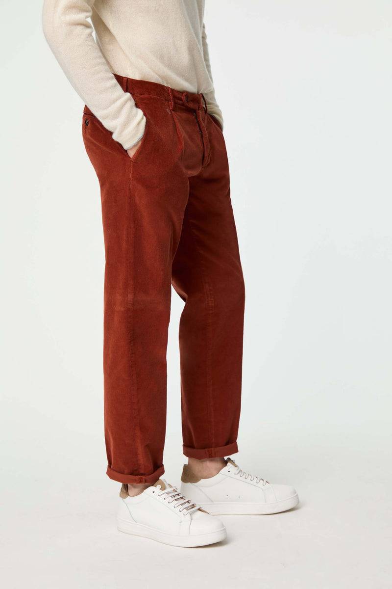 Lubiam Pantalone MICHAEL tinto capo ruggine Pantalone MICHAEL tinto capo ruggine Offerta esclusiva