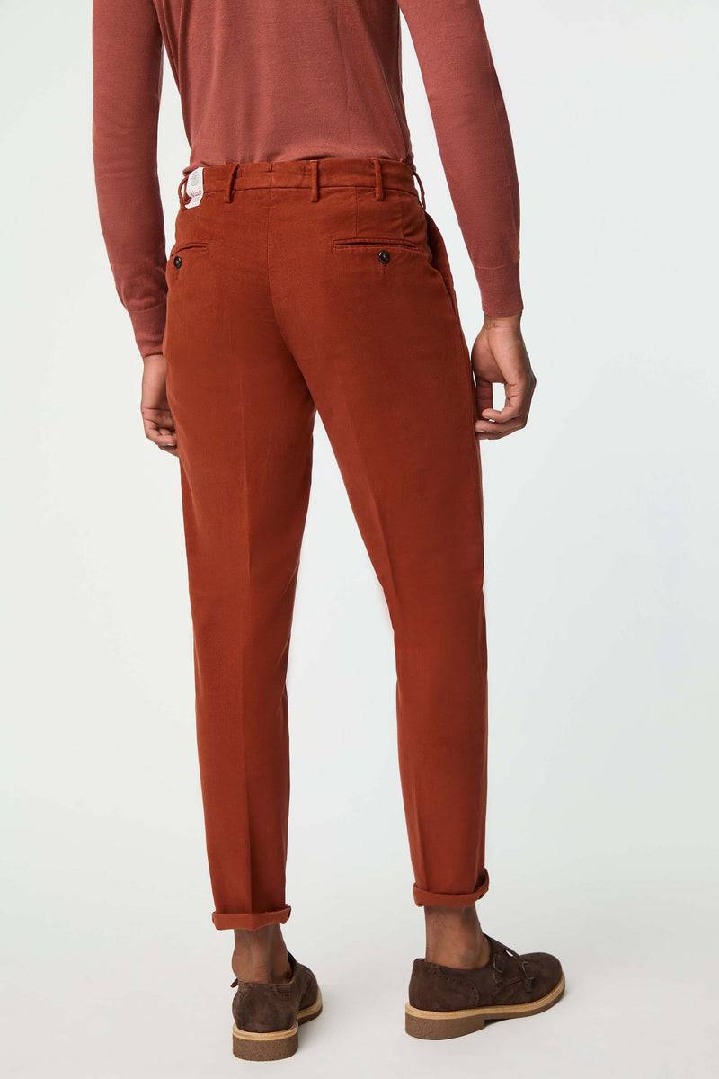 Lubiam Pantalone MUDDY tinto capo ruggine Pantalone MUDDY tinto capo ruggine Vendite stagionali