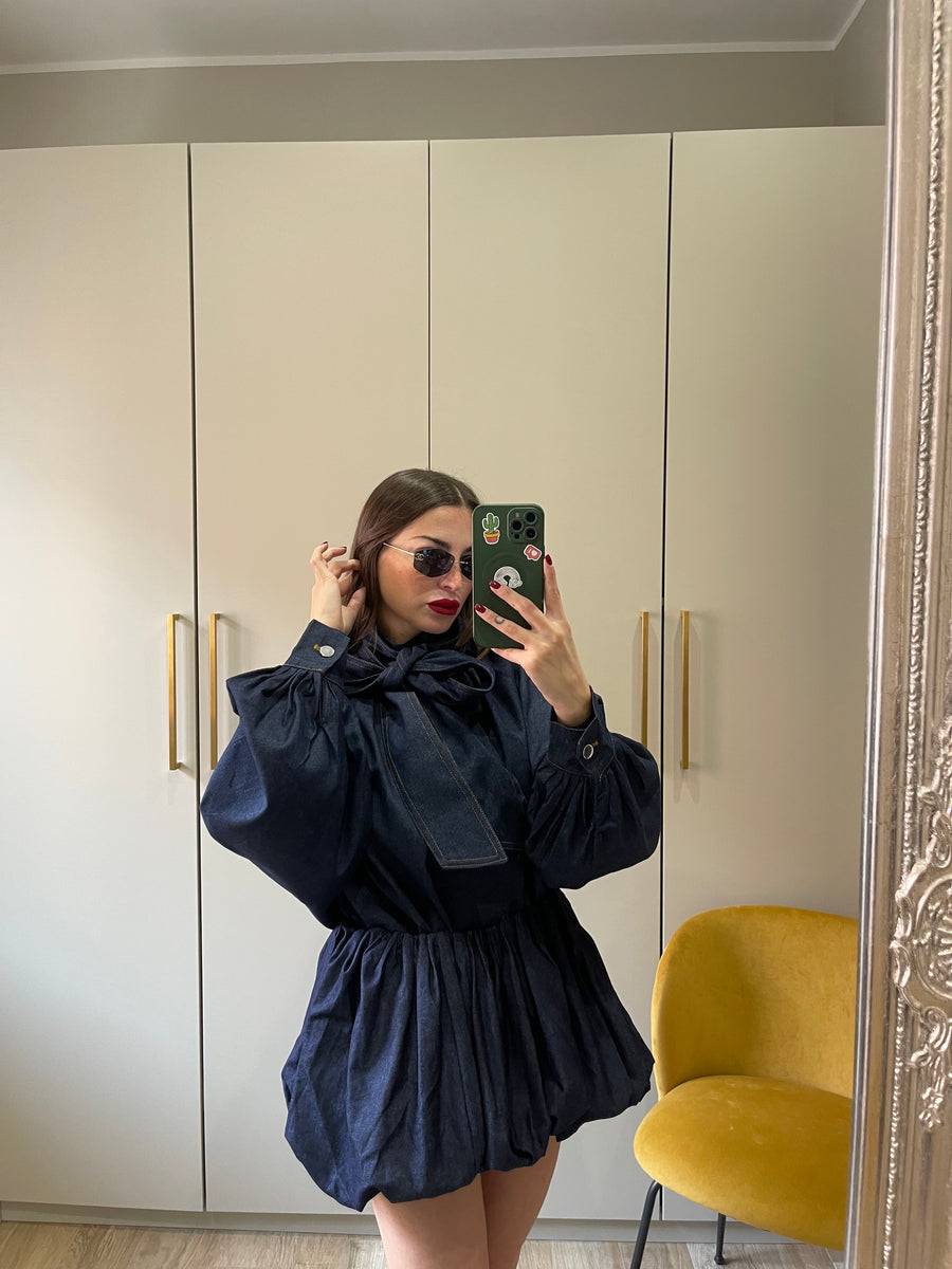 Lovely Sisters Camicia ampia in denim Italy