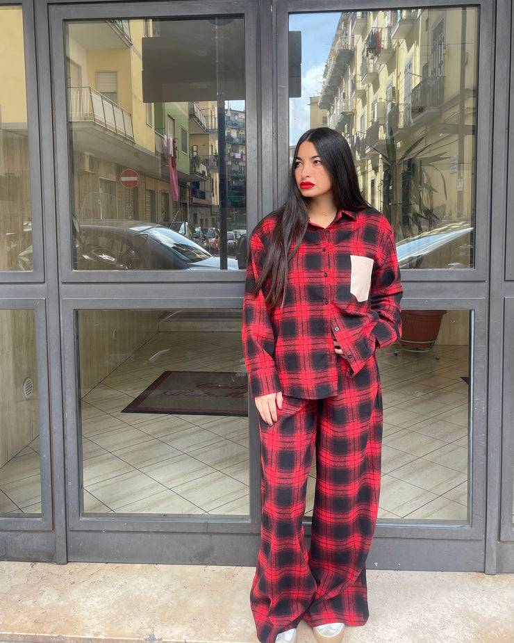Lovely Sisters Set square rosso Presa