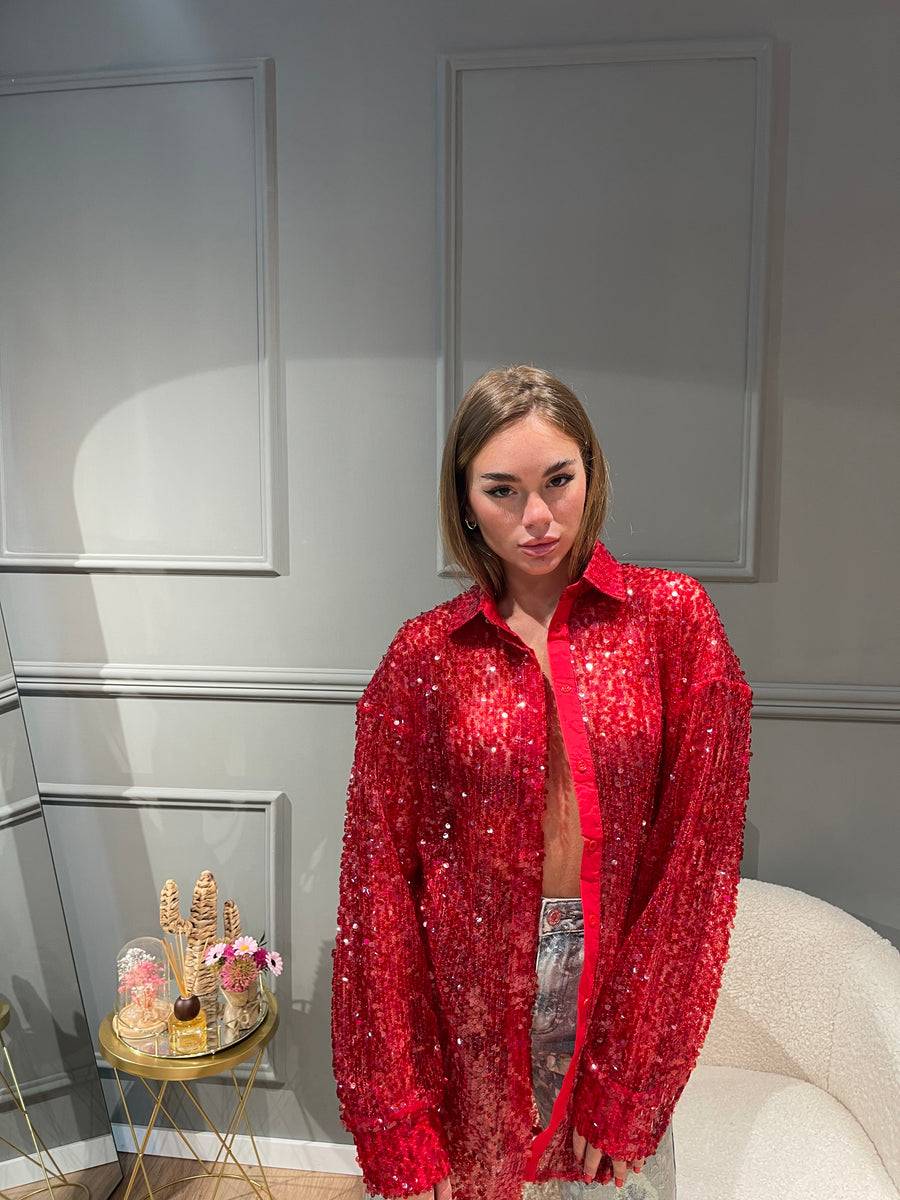 Lovely Sisters Camicia Nives rossa 50% di sconto per tempo limitato