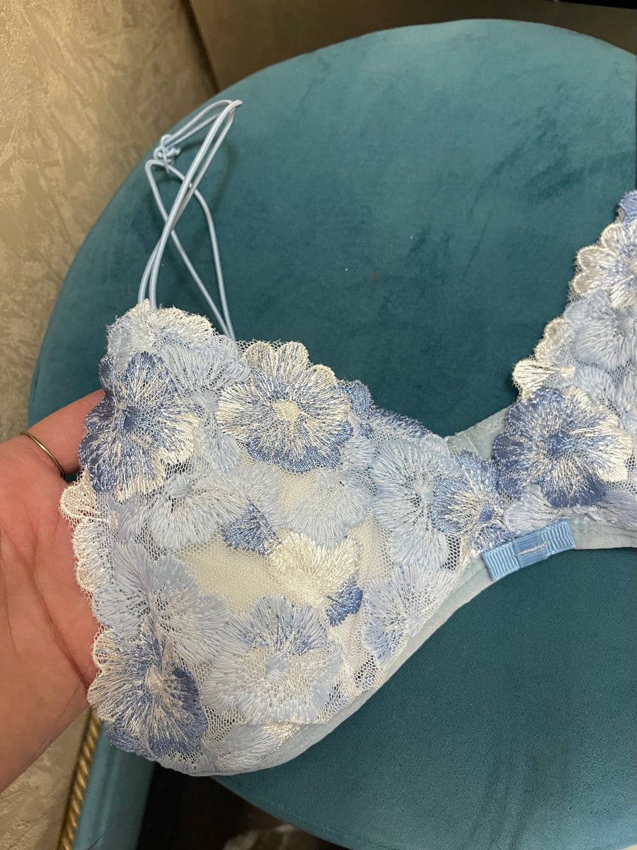 Lovely Sisters Bralette azzurra Solo un giorno rimasto