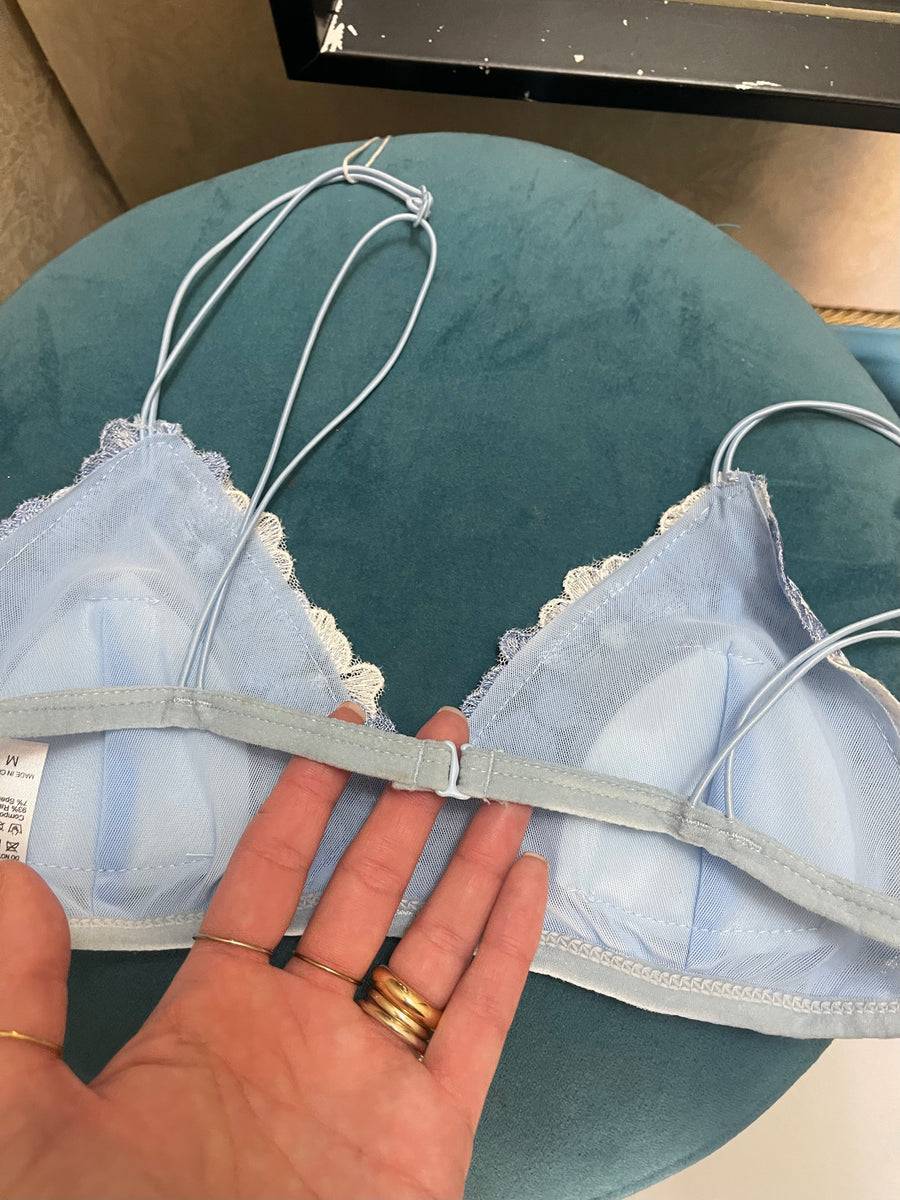 Lovely Sisters Bralette azzurra Solo un giorno rimasto
