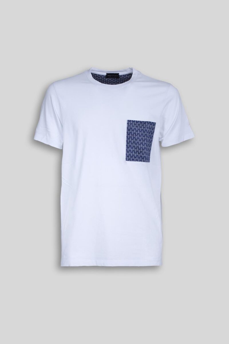 Luca Bertelli T-shirt con taschino Hotsell