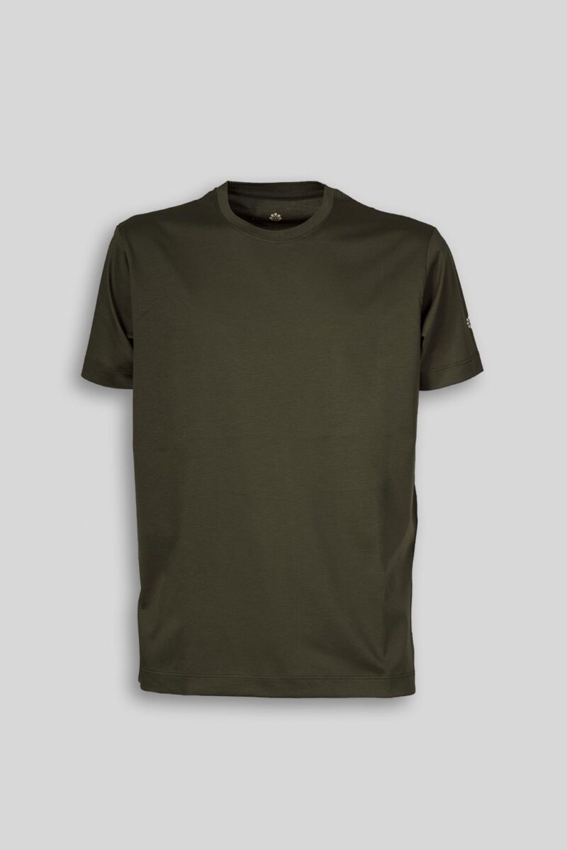 Luca Bertelli T-shirt in filo di scozia Vendita Economica