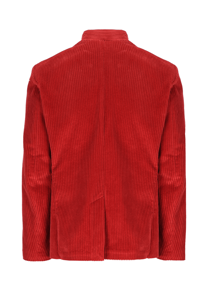 Luis Trenker Blazer in velluto a coste con colletto alla coreana Lusandretto Saldi