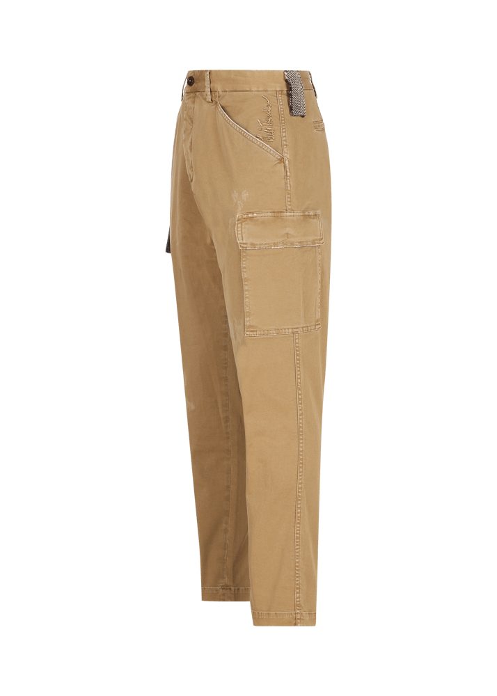 Luis Trenker Pantaloni cargo dal look usurato Luberno Italy