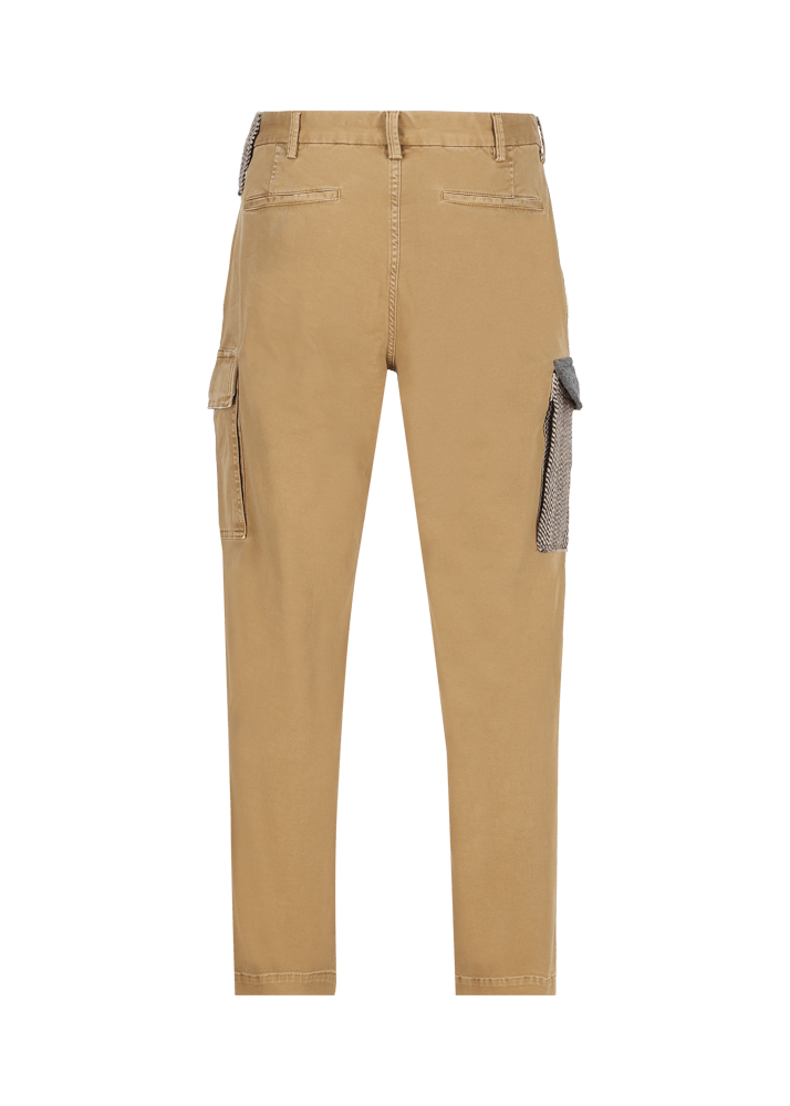 Luis Trenker Pantaloni cargo dal look usurato Luberno Italy