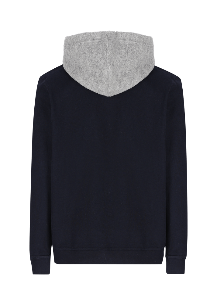Luis Trenker Pullover con cappuccio e logo Luphilipp Qualità