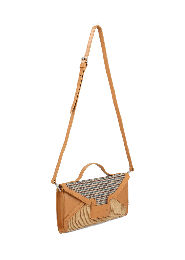 Luis Trenker Clutch in mix di materiali Lubrief Sottocosto
