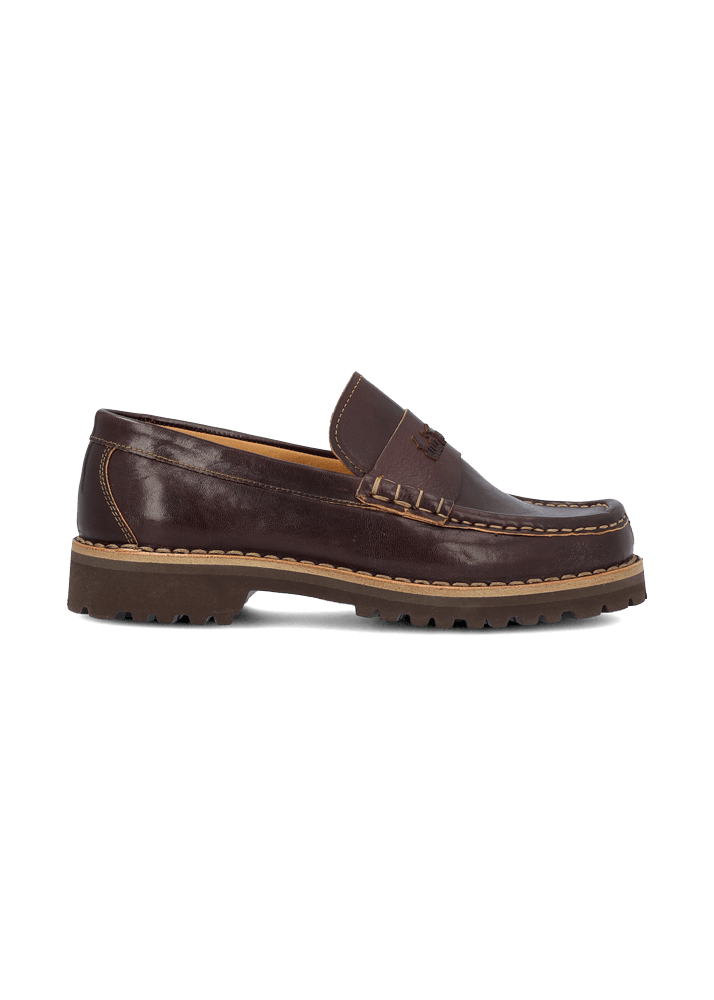 Luis Trenker Mocassino in pelle Lumocha Nuovo