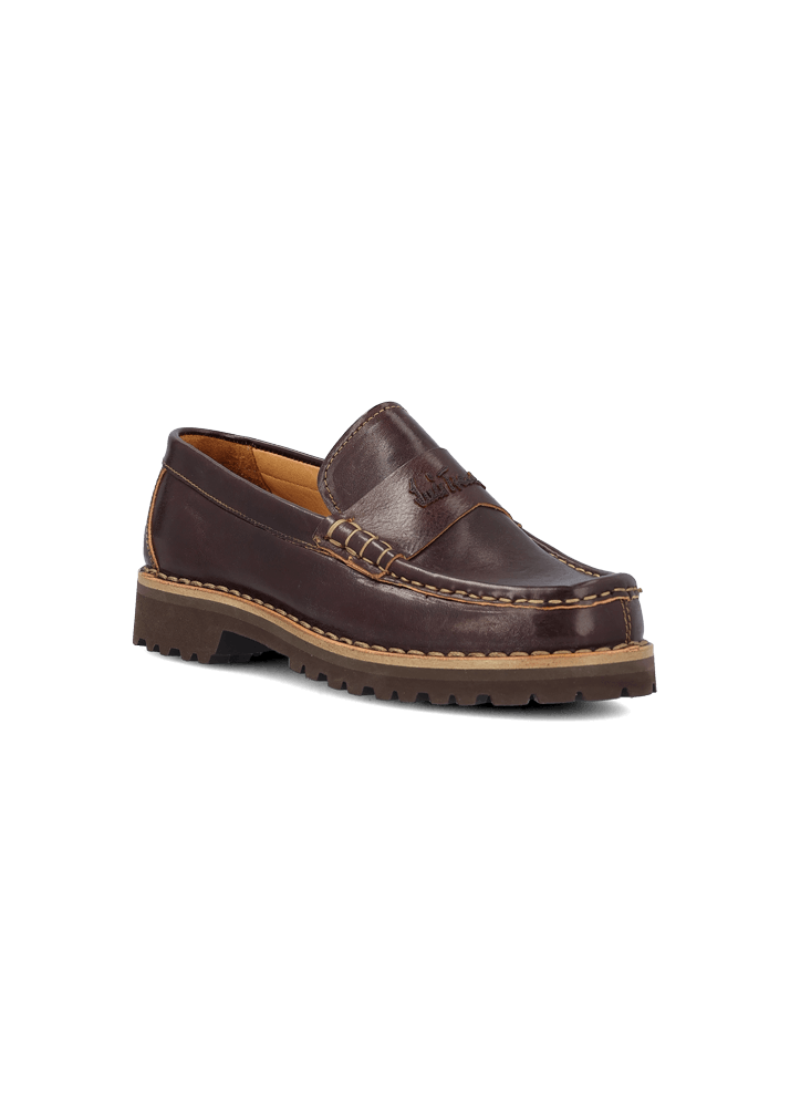 Luis Trenker Mocassino in pelle Lumocha Nuovo
