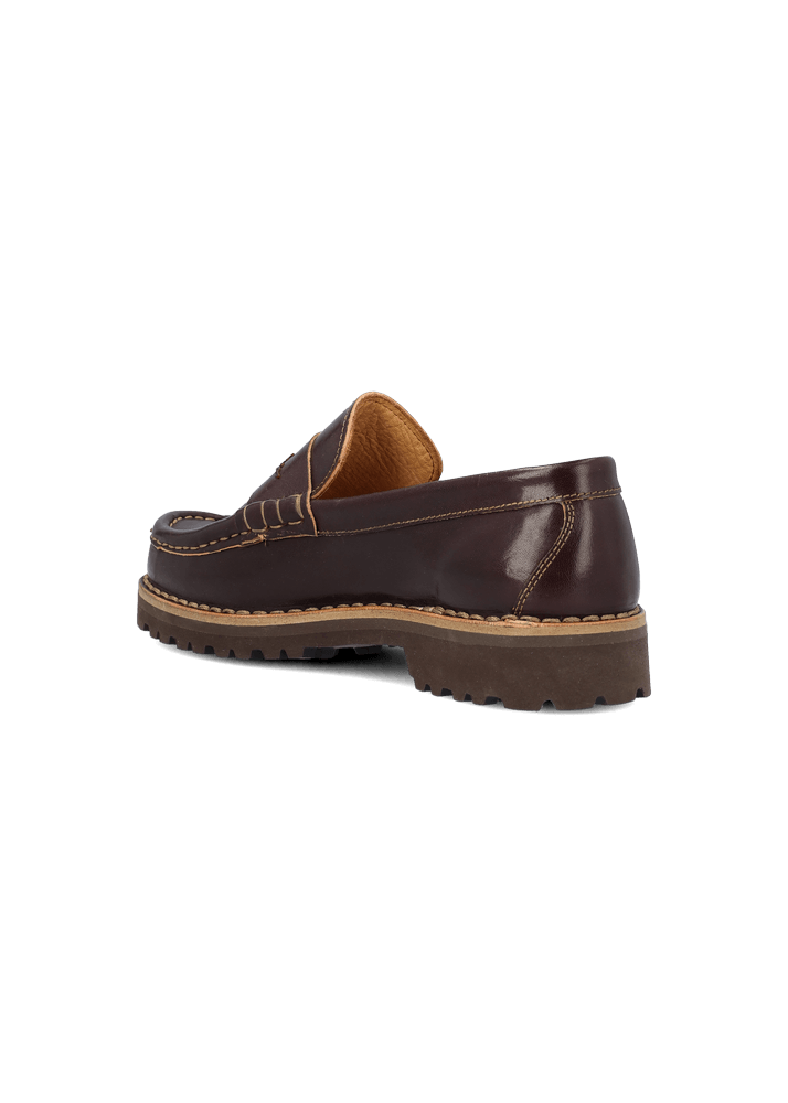 Luis Trenker Mocassino in pelle Lumocha Nuovo
