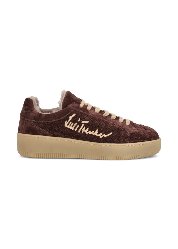 Luis Trenker Sneaker in pelle scamosciata intrecciata Lupintras Vendita