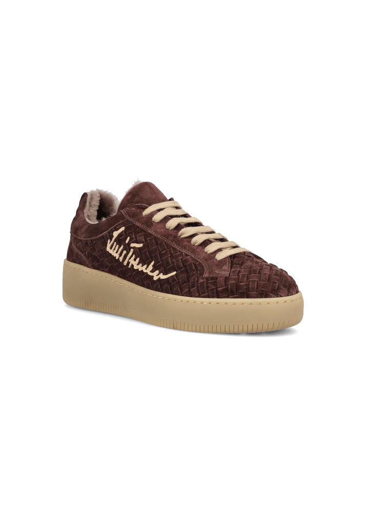 Luis Trenker Sneaker in pelle scamosciata intrecciata Lupintras Vendita