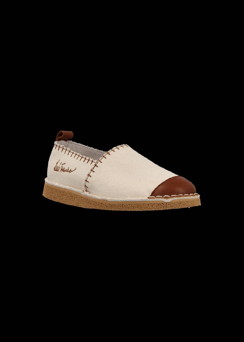 Luis Trenker Espadrillas in tela e pelle modello Ludrespa Consegna Veloce