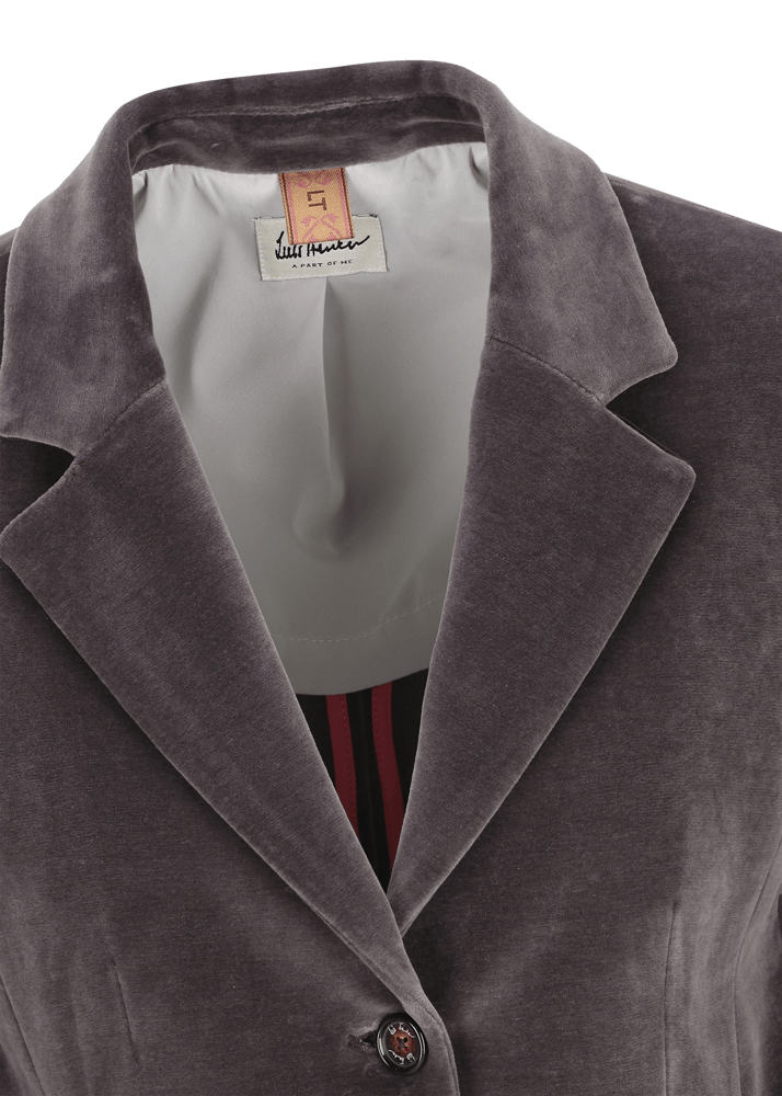 Luis Trenker Blazer in jersey di velluto Lurania Super Saving Price