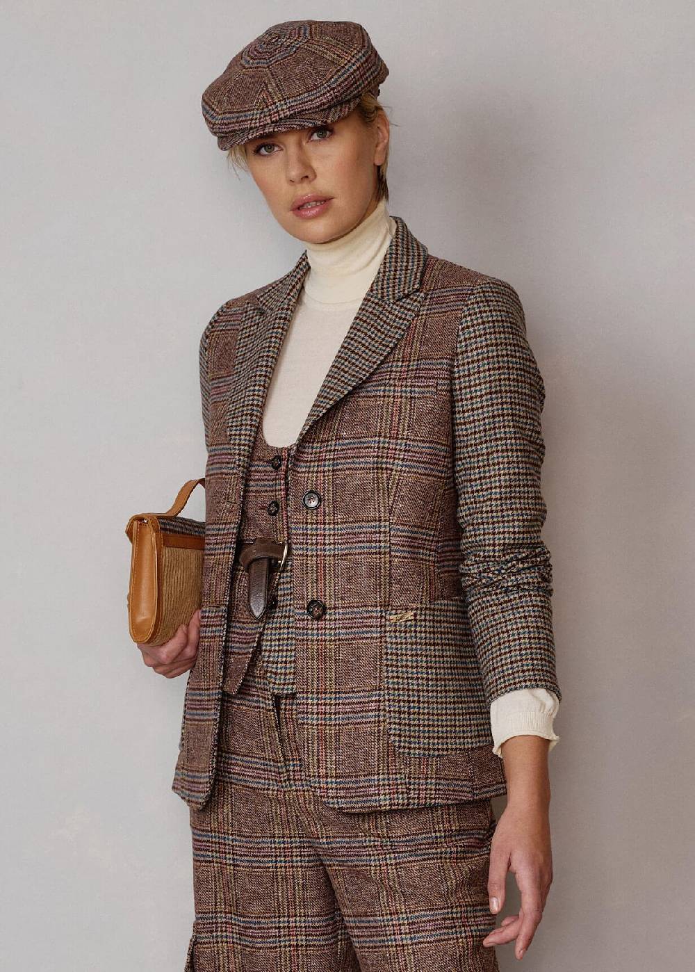 Luis Trenker Blazer con mix di fantasie Lurania Shopping Online