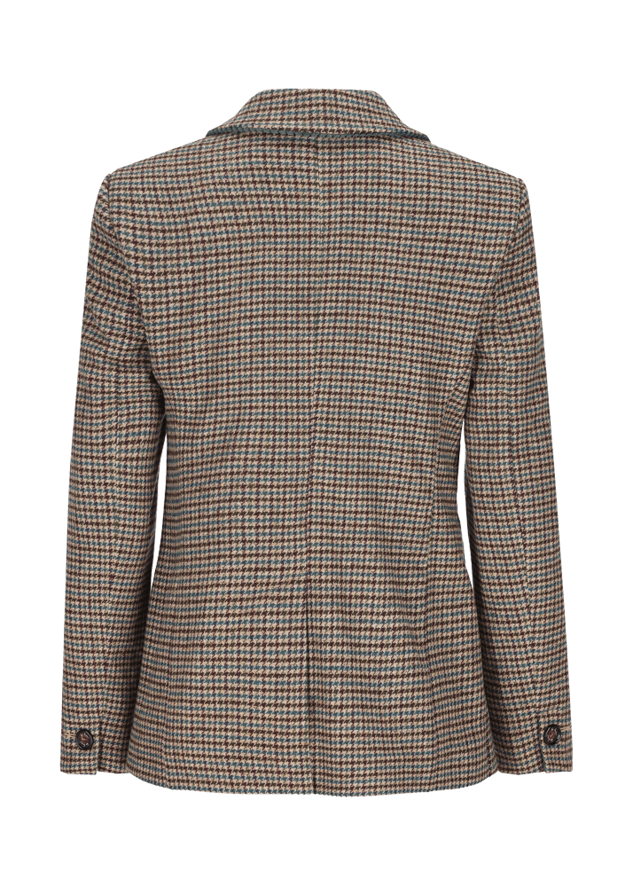 Luis Trenker Blazer con motivo pied-de-poule Lurania Affare Del Giorno