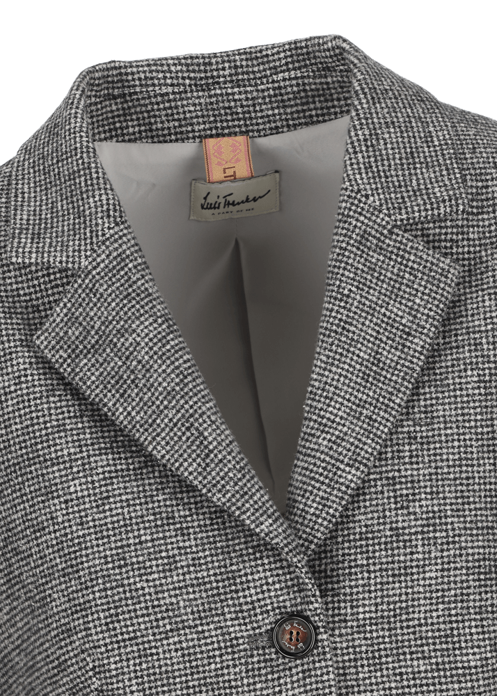 Luis Trenker Blazer con motivo pied-de-poule Lusonia Economico