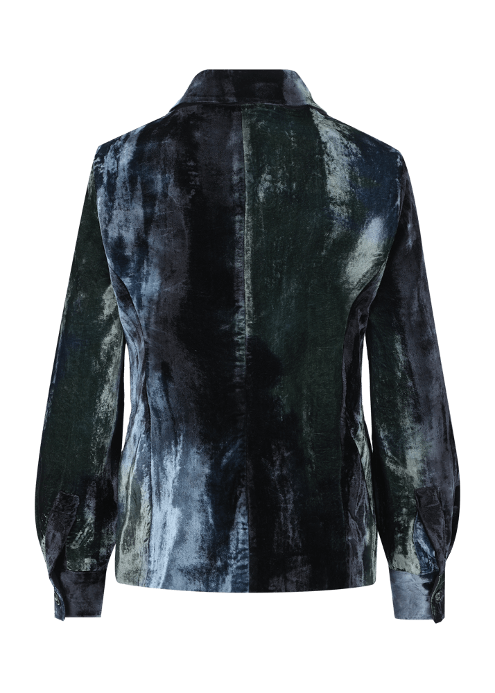 Luis Trenker Blazer in velluto con colletto alla Peter Pan Lurita Online