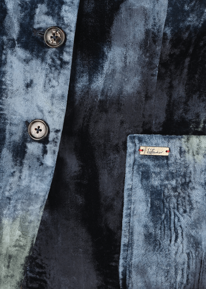 Luis Trenker Blazer in velluto con colletto alla Peter Pan Lurita Online