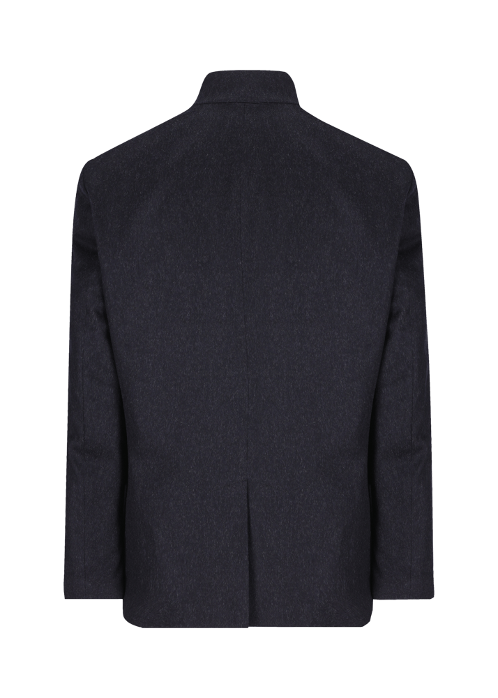 Luis Trenker Blazer in loden con colletto alla coreana Lusandro In Saldo