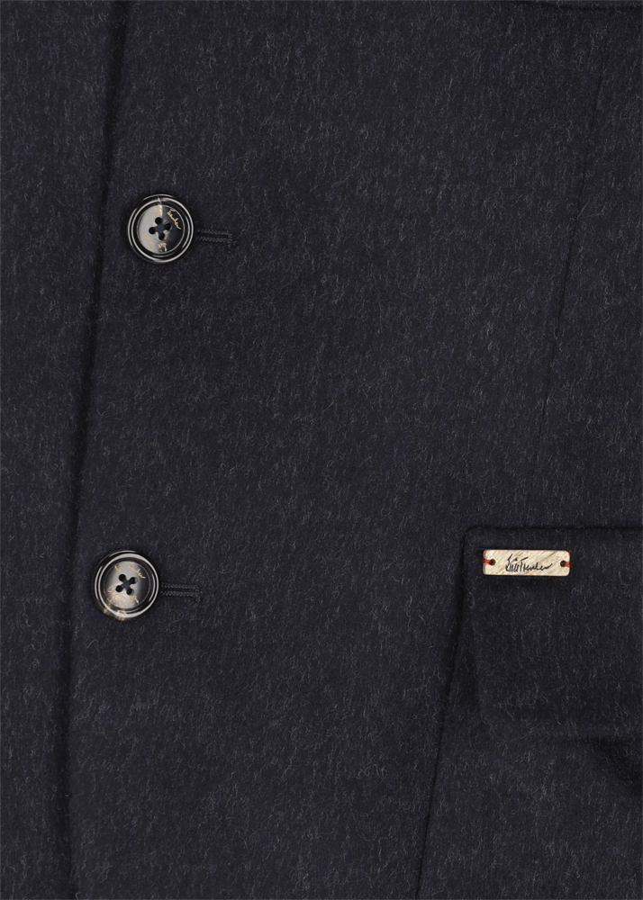 Luis Trenker Blazer in loden con colletto alla coreana Lusandro In Saldo