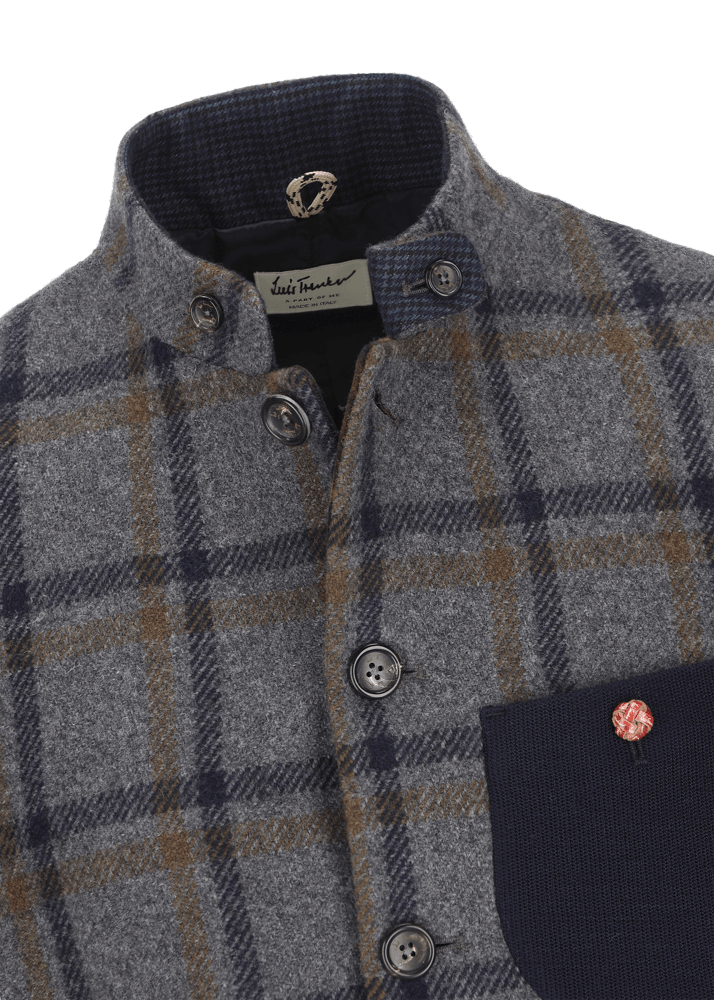 Luis Trenker Blazer a quadri in misto lana Lusandro Nuovo