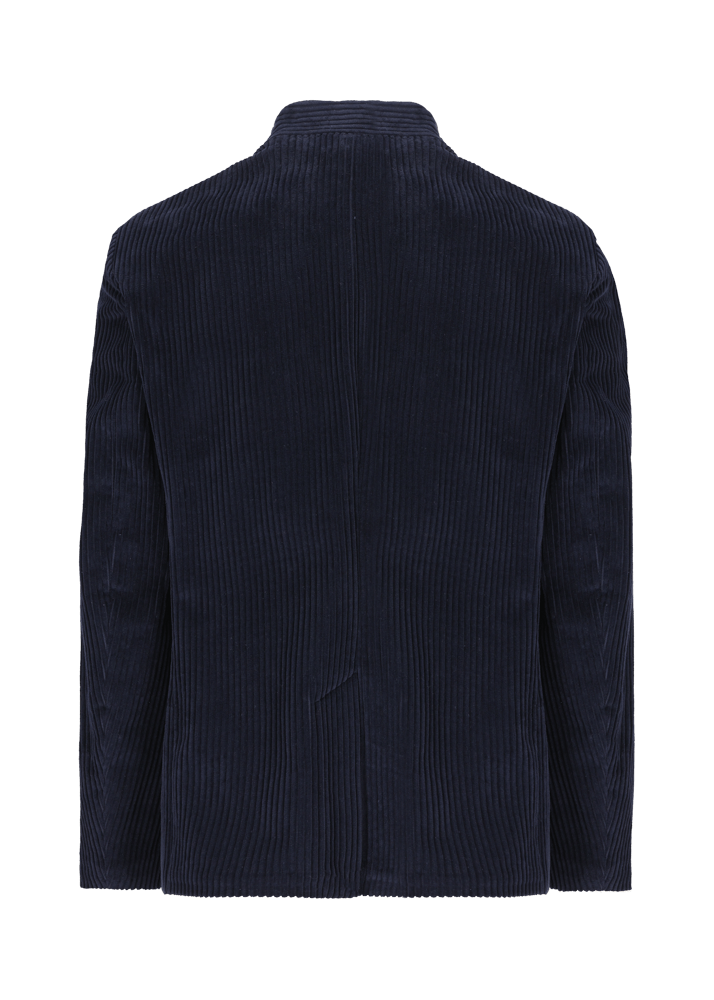 Luis Trenker Blazer in velluto a coste con colletto alla coreana Lusandretto Vendita