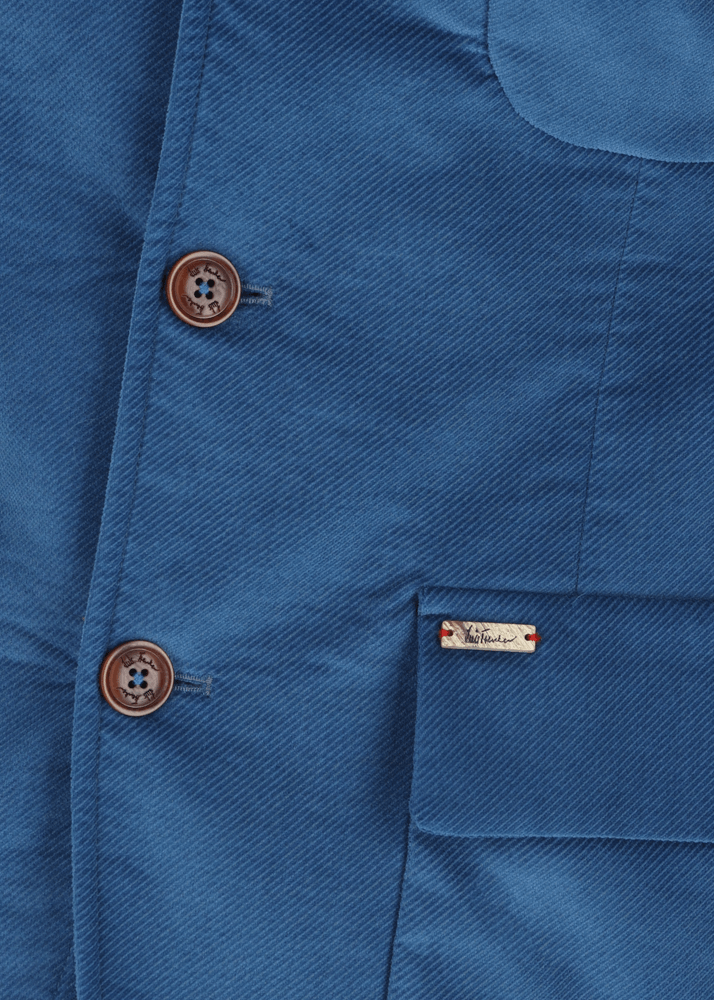 Luis Trenker Blazer in velluto con collo a revers Lurobert Soddisfazione Garantita