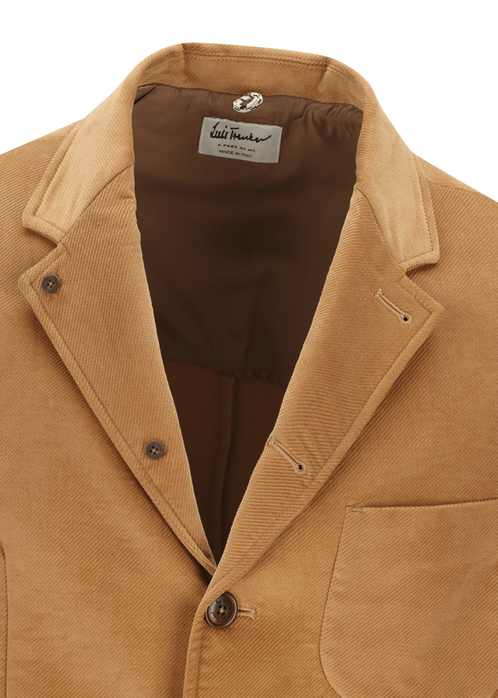 Luis Trenker Blazer in velluto con collo a revers Lurobert Qualità Garantita