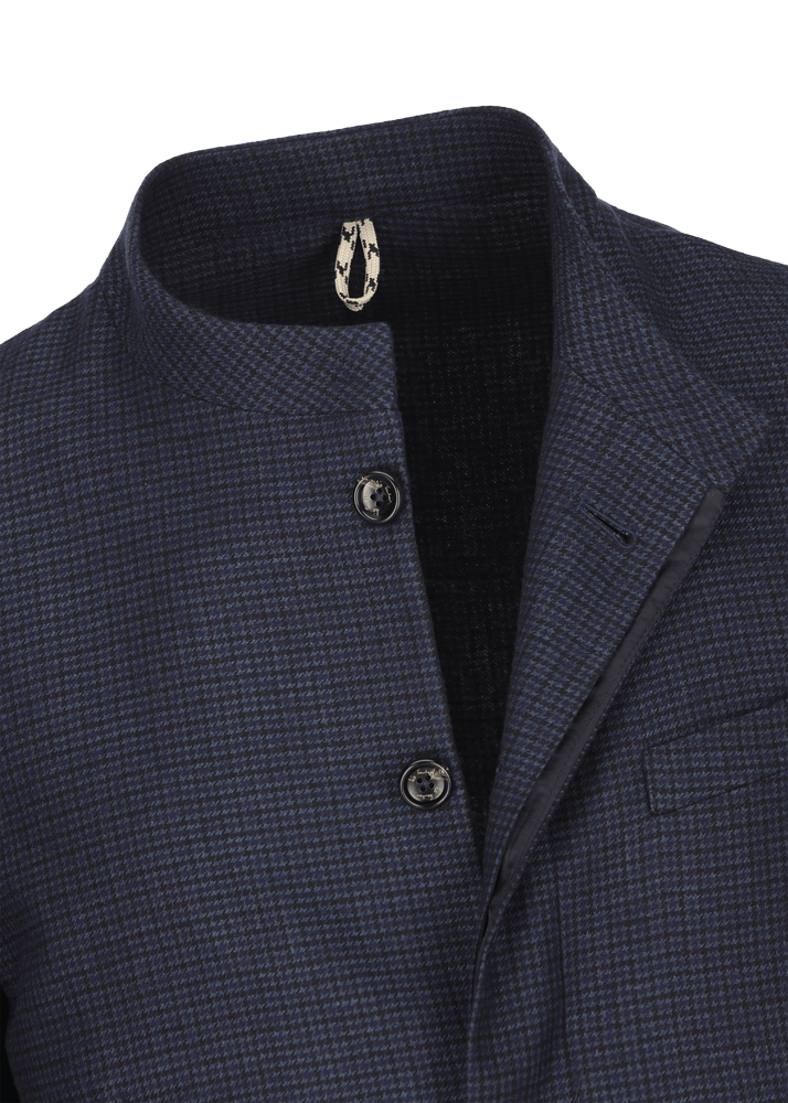 Luis Trenker Blazer con motivo pied-de-poule Lupatrick Acquista Ora
