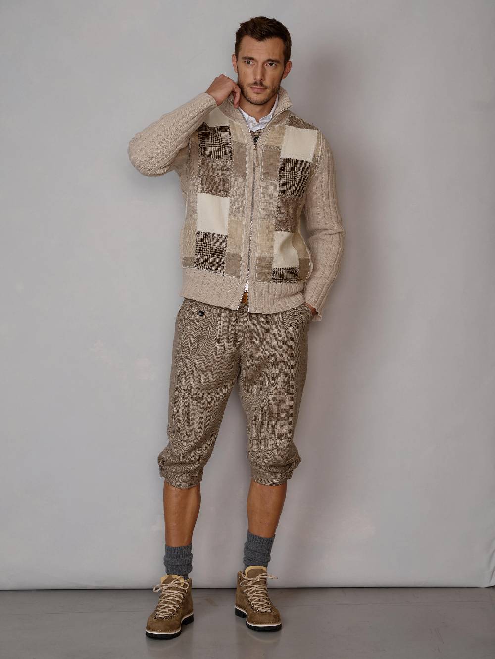 Luis Trenker Scarpa alta in pelle scamosciata Lupaul Vendite Flash