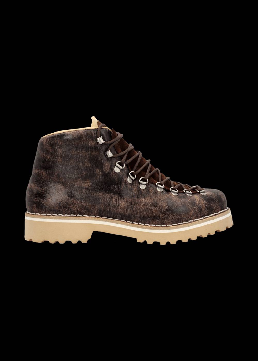 Luis Trenker Scarpa alta in pelle modello Lupaul In Linea