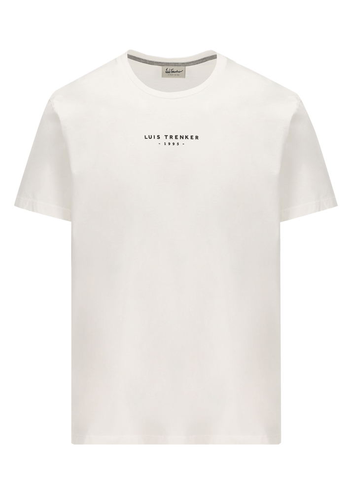 Luis Trenker T-shirt basic in cotone modello Lucarlo Negozi Online