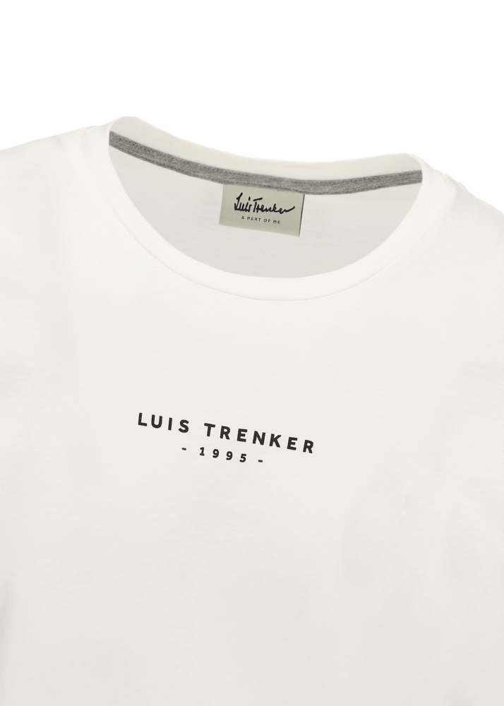 Luis Trenker T-shirt basic in cotone modello Lucarlo Negozi Online