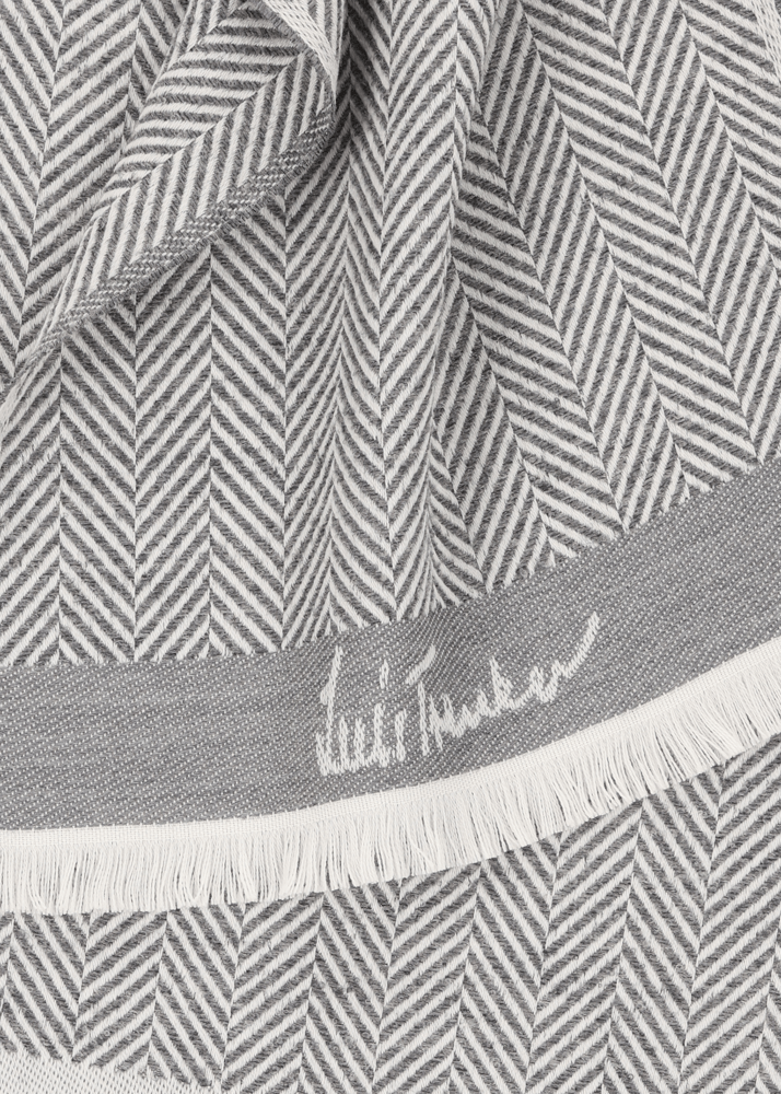 Luis Trenker Sciarpa in tessuto jacquard modello Lufabi Liquidazione