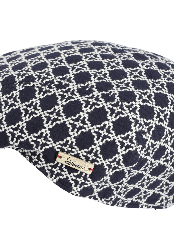 Luis Trenker Berretto a visiera in cotone jacquard modello Luondis Fino al 55% di sconto