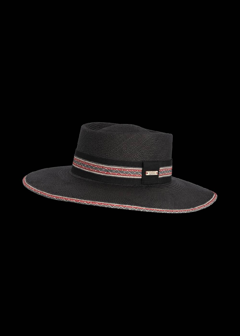 Luis Trenker Cappello a tesa larga in paglia modello Lumea Discount Store per i nuovi prodotti