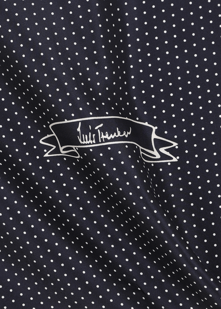Luis Trenker Foulard in seta con stampa modello Lufinley Limitato a 3 giorni
