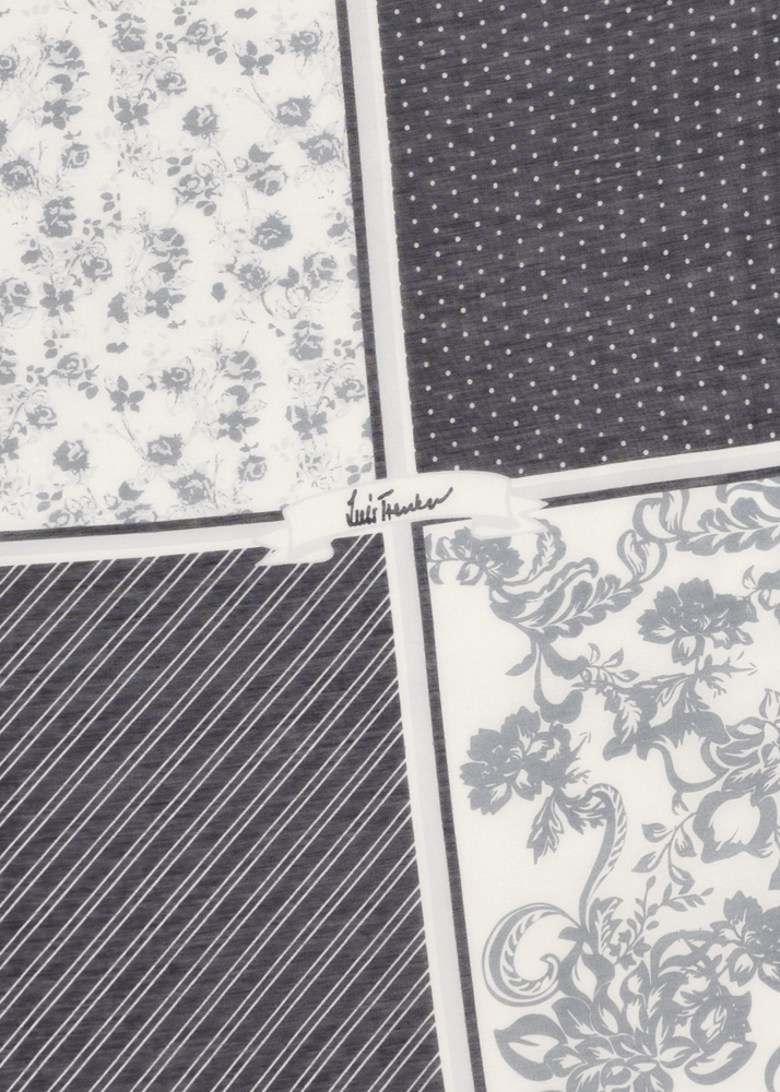 Luis Trenker Foulard in cotone e seta modello Lufinley Black Friday Prezzi