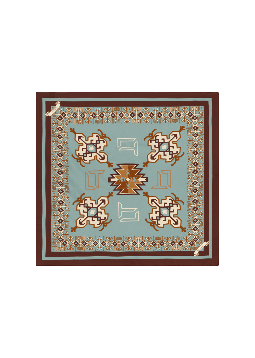 Luis Trenker Foulard di seta modello Lufrancara 50% di sconto per tempo limitato