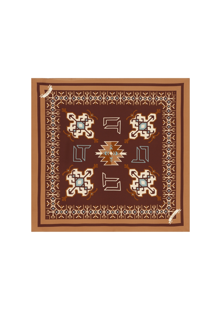 Luis Trenker Foulard di seta modello Lufrancara Sconti questo mese