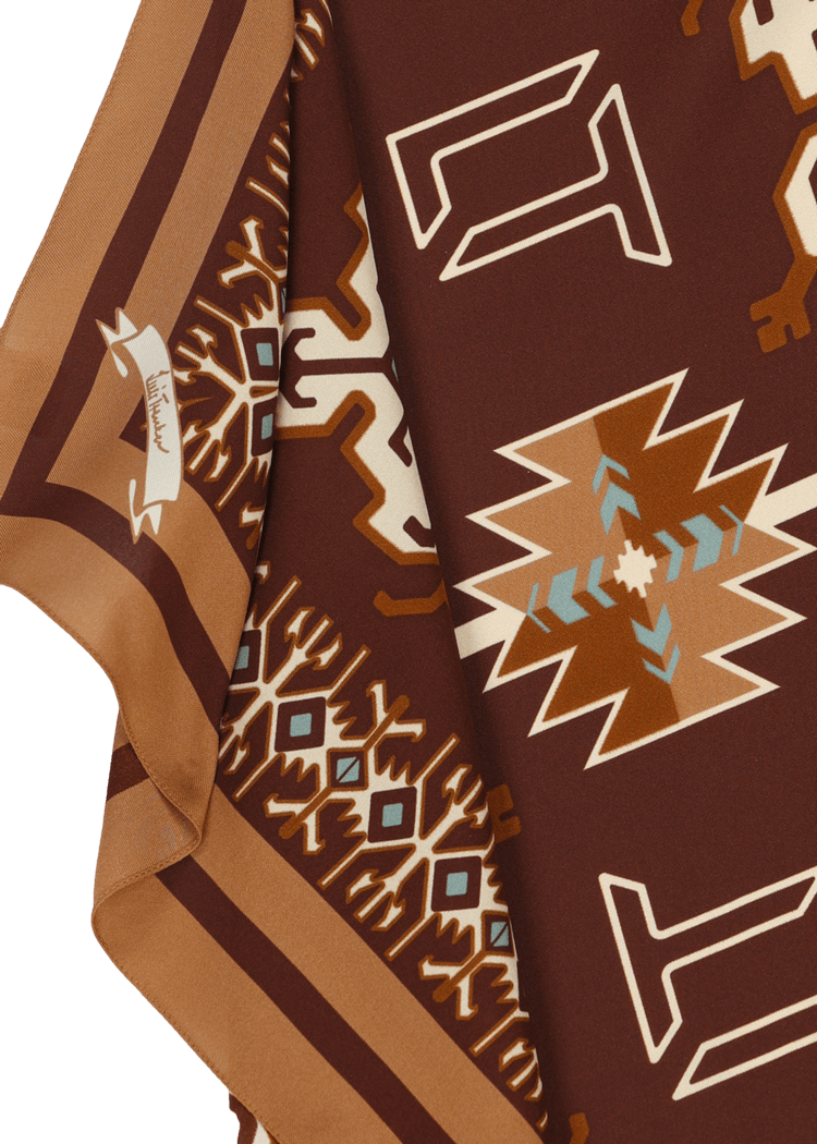 Luis Trenker Foulard di seta modello Lufrancara Sconti questo mese