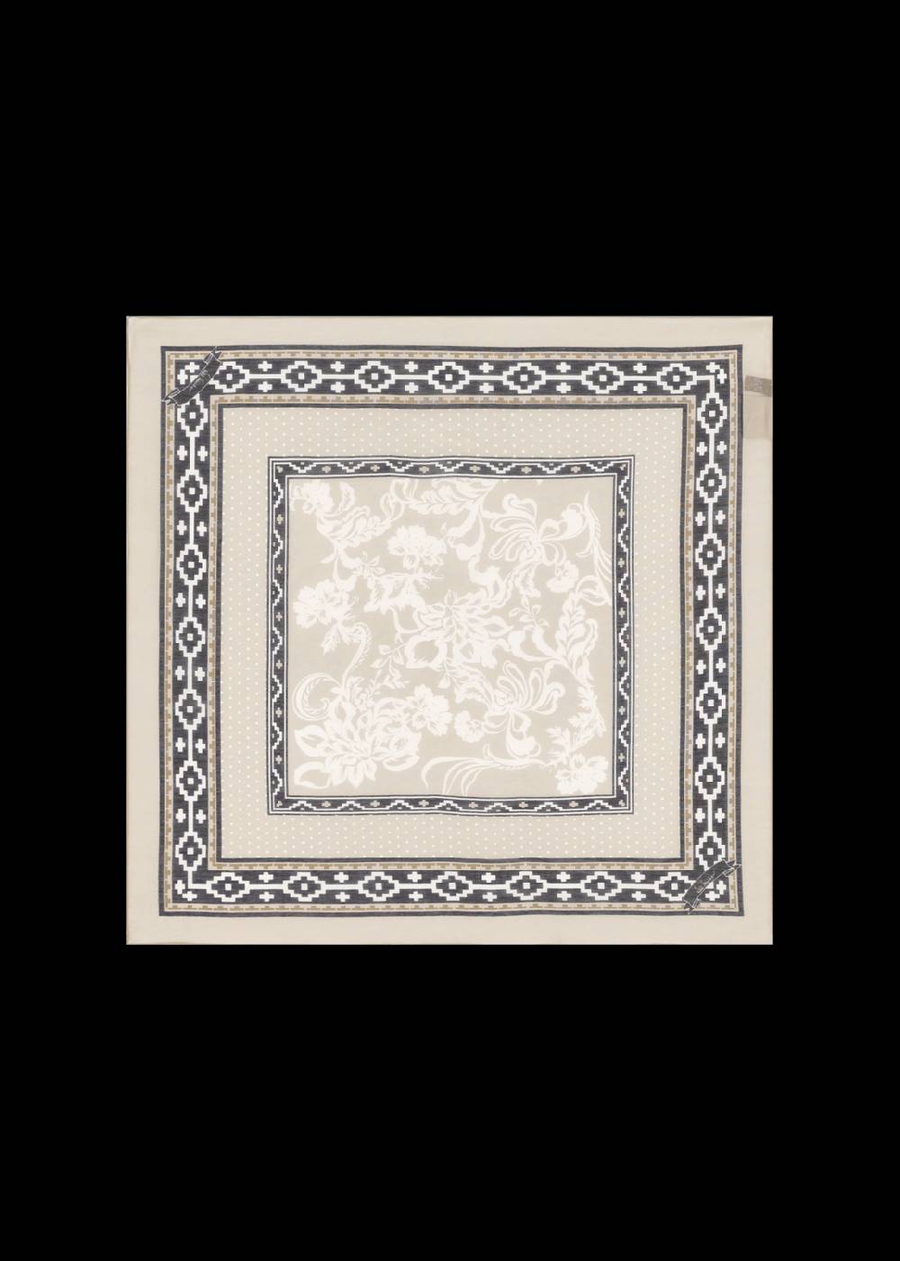 Luis Trenker Foulard in cotone e seta a fantasia modello Lufinley Convenienza